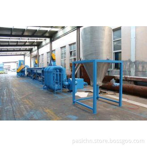 Automatic Hot Airflow PE PP Film Washing Line Plastic Recyc